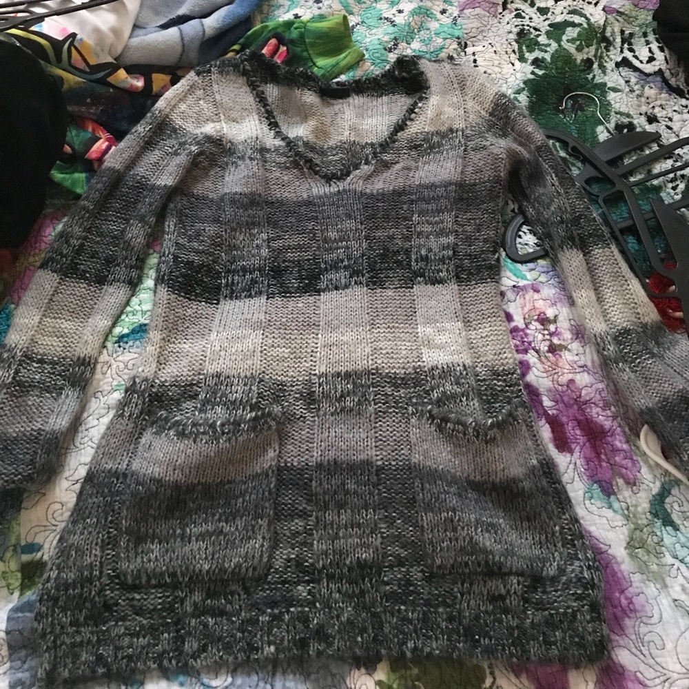 Gray Sweater